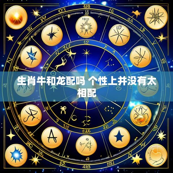 生肖牛和龙配吗 个性上并没有太相配