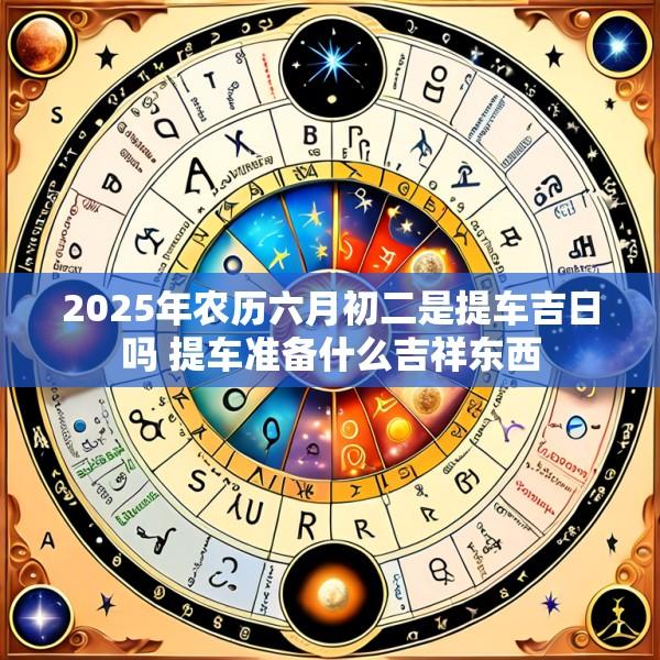 2025年农历六月初二是提车吉日吗 提车准备什么吉祥东西