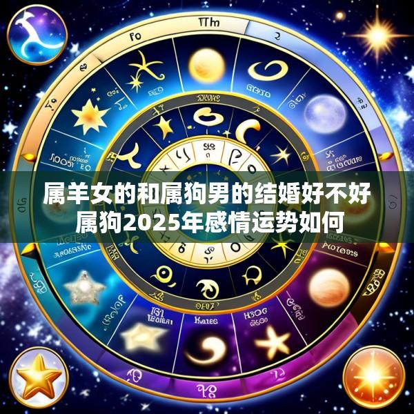 属羊女的和属狗男的结婚好不好 属狗2025年感情运势如何