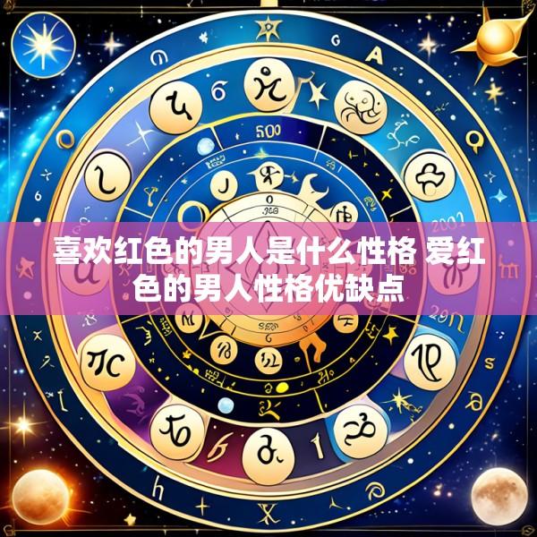 喜欢红色的男人是什么性格 爱红色的男人性格优缺点