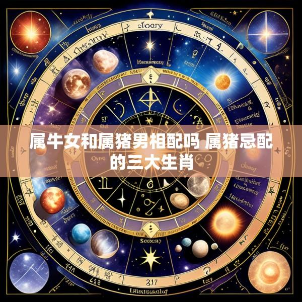属牛女和属猪男相配吗 属猪忌配的三大生肖