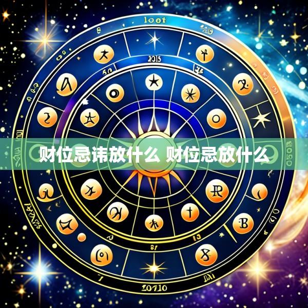财位忌讳放什么 财位忌放什么