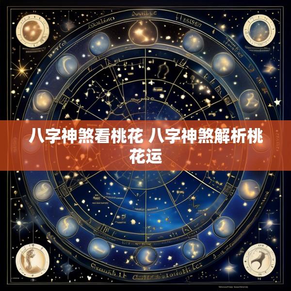 八字神煞看桃花 八字神煞解析桃花运