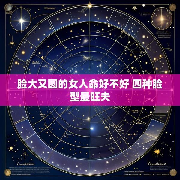 脸大又圆的女人命好不好 四种脸型最旺夫