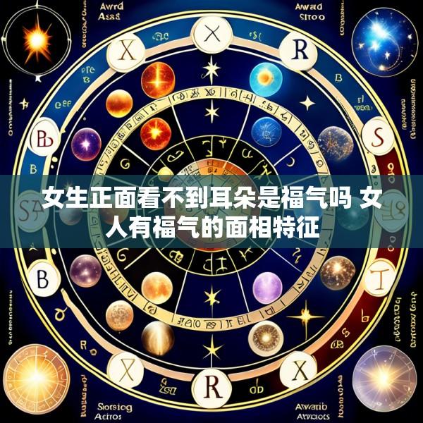 女生正面看不到耳朵是福气吗 女人有福气的面相特征