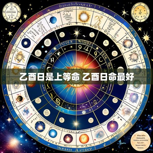 乙酉日是上等命 乙酉日命最好