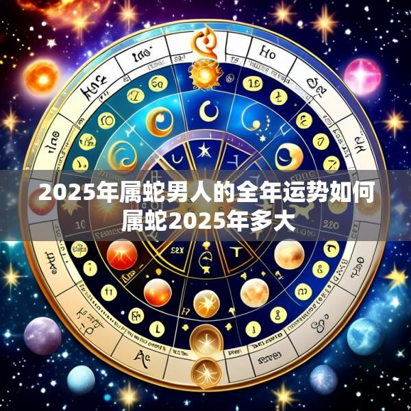 2025年属蛇男人的全年运势如何 属蛇2025年多大