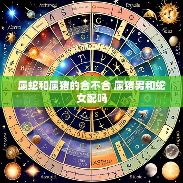 属蛇和属猪的合不合 属猪男和蛇女配吗