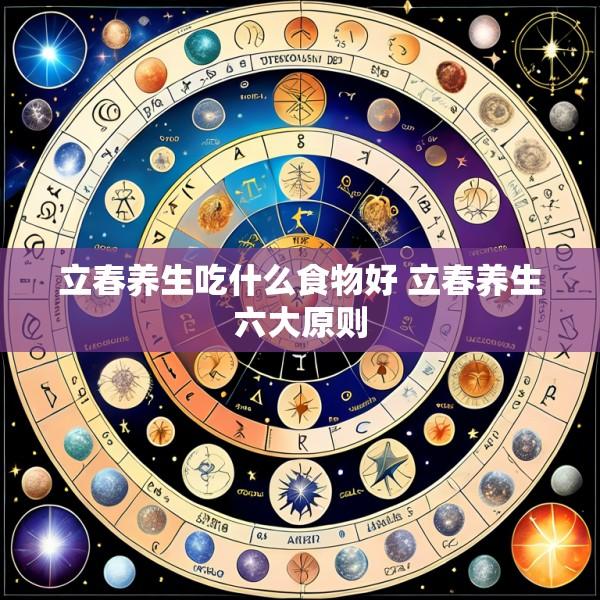 立春养生吃什么食物好 立春养生六大原则