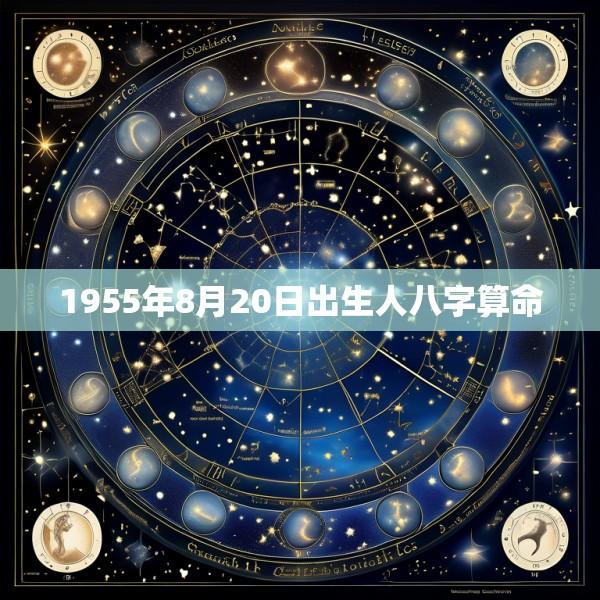 1955年8月20日出生人八字算命