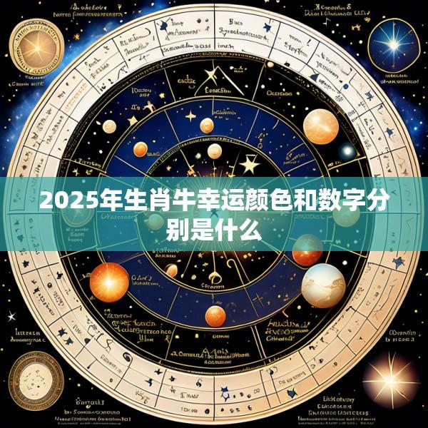 2025年生肖牛幸运颜色和数字分别是什么