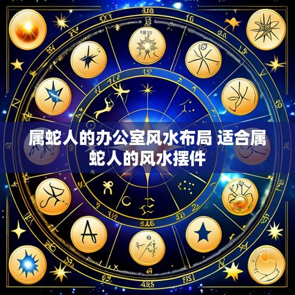 属蛇人的办公室风水布局 适合属蛇人的风水摆件