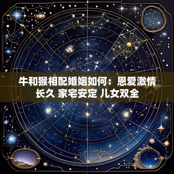牛和猴相配婚姻如何：恩爱激情长久 家宅安定 儿女双全