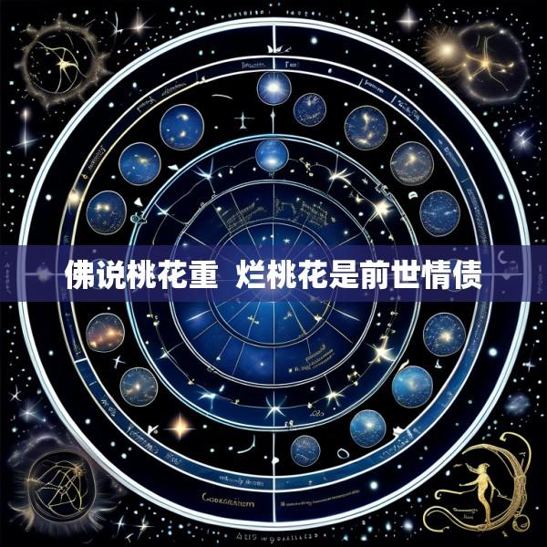 佛说桃花重  烂桃花是前世情债