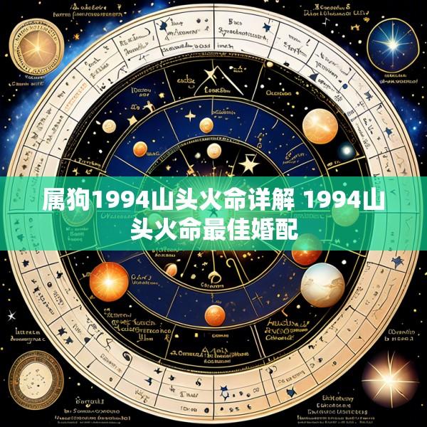 属狗1994山头火命详解 1994山头火命最佳婚配