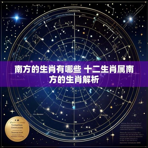 南方的生肖有哪些 十二生肖属南方的生肖解析