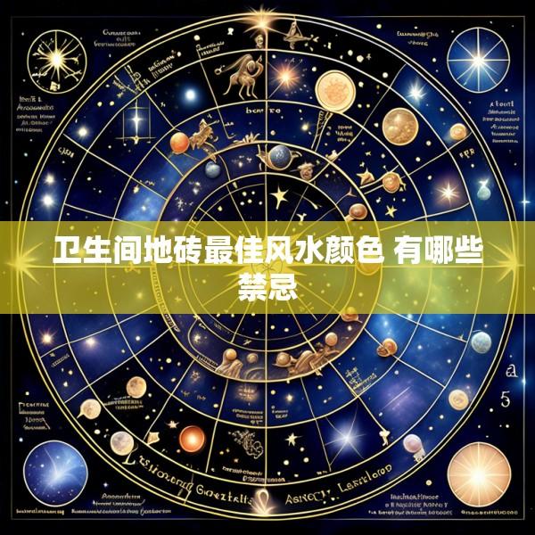 卫生间地砖最佳风水颜色 有哪些禁忌