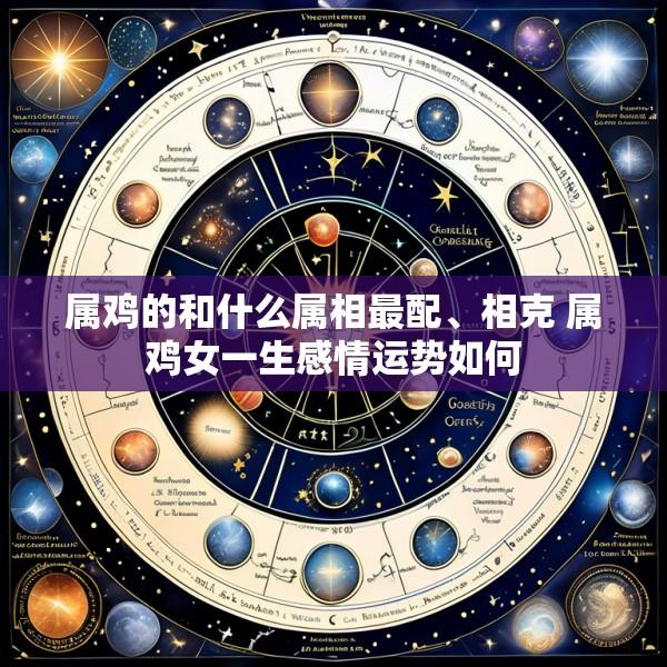 属鸡的和什么属相最配、相克 属鸡女一生感情运势如何