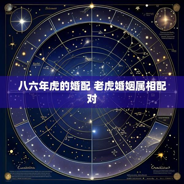 八六年虎的婚配 老虎婚姻属相配对