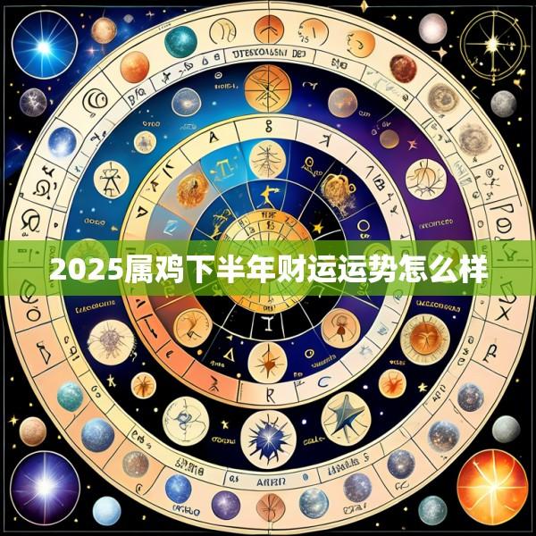 2025属鸡下半年财运运势怎么样