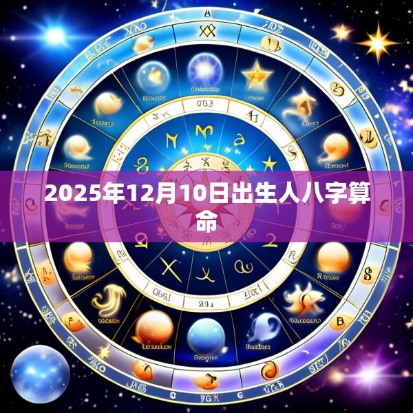 2025年12月10日出生人八字算命