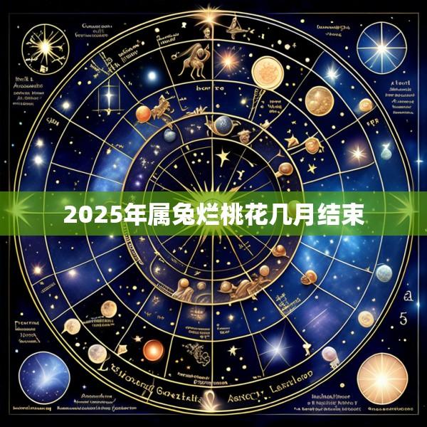 2025年属兔烂桃花几月结束