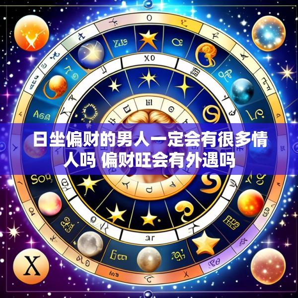 日坐偏财的男人一定会有很多情人吗 偏财旺会有外遇吗