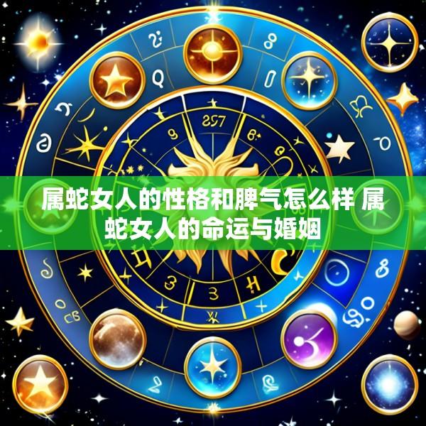 属蛇女人的性格和脾气怎么样 属蛇女人的命运与婚姻