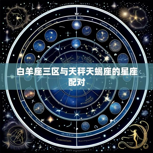 白羊座三区与天秤天蝎座的星座配对