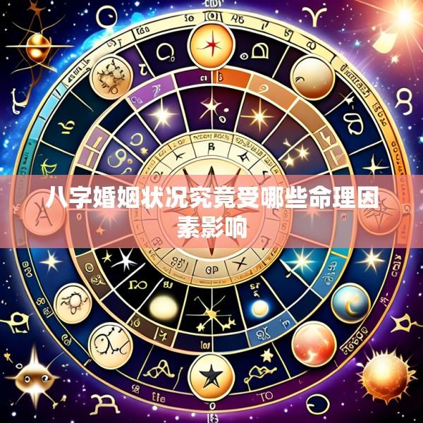 八字婚姻状况究竟受哪些命理因素影响