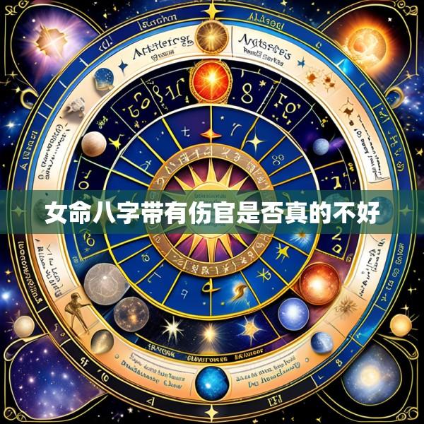 女命八字带有伤官是否真的不好