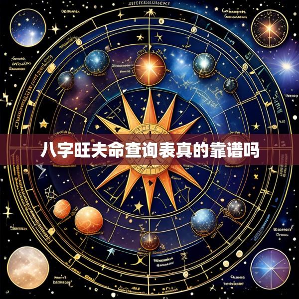 八字旺夫命查询表真的靠谱吗