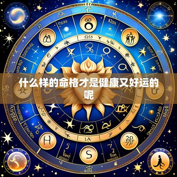 什么样的命格才是健康又好运的呢