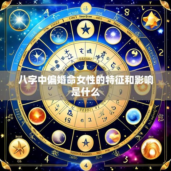 八字中偏婚命女性的特征和影响是什么