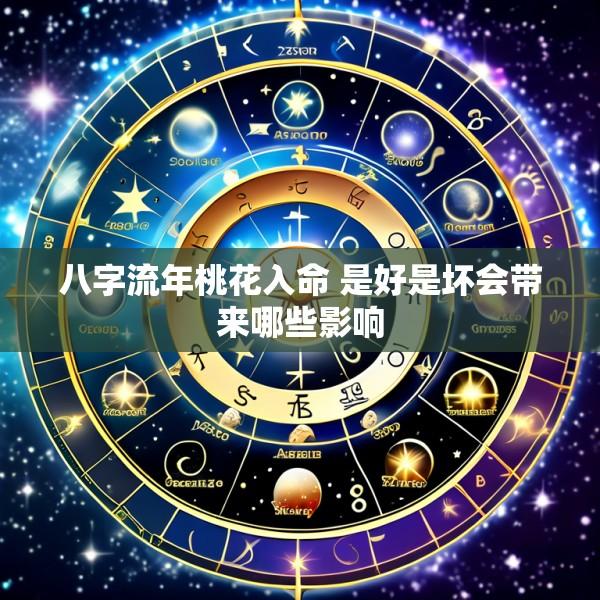 八字流年桃花入命 是好是坏会带来哪些影响