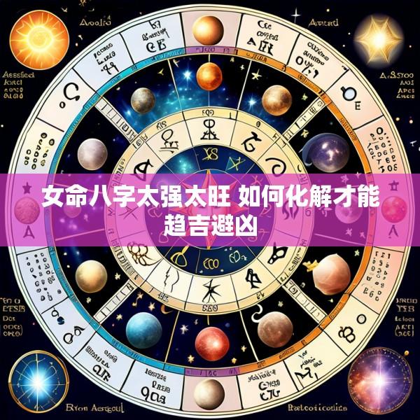 女命八字太强太旺 如何化解才能趋吉避凶