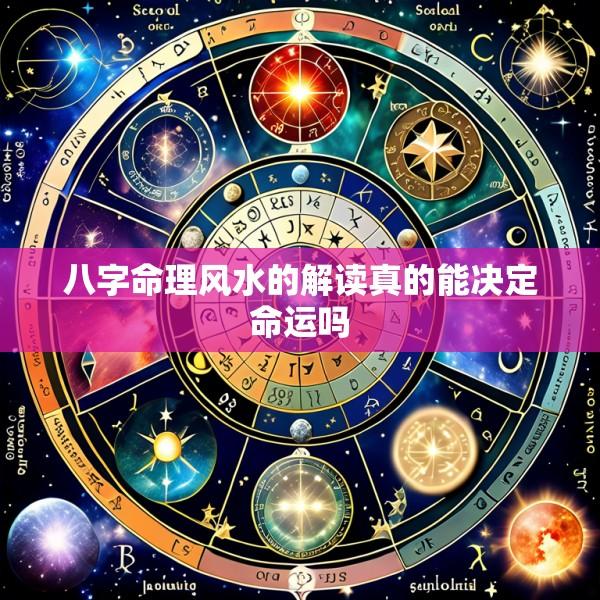 八字命理风水的解读真的能决定命运吗
