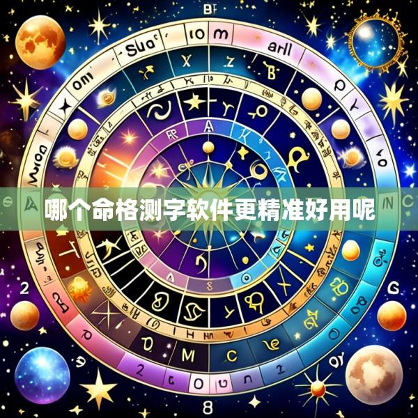 哪个命格测字软件更精准好用呢