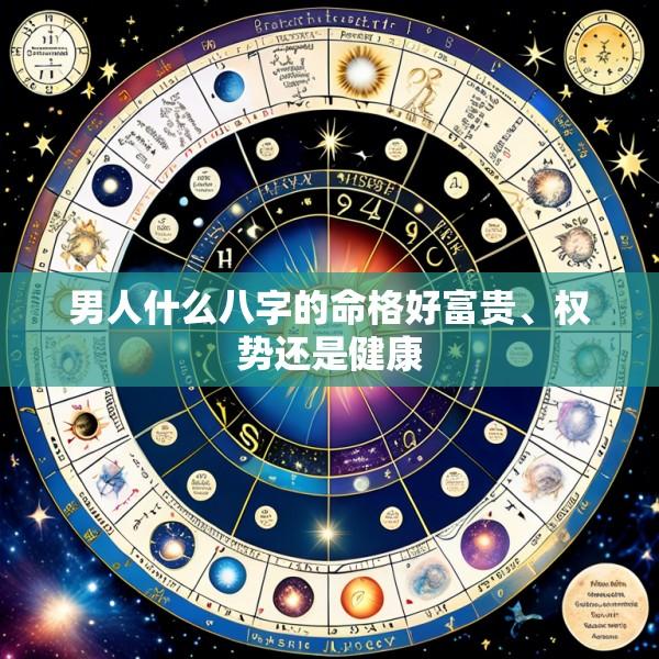 男人什么八字的命格好富贵、权势还是健康