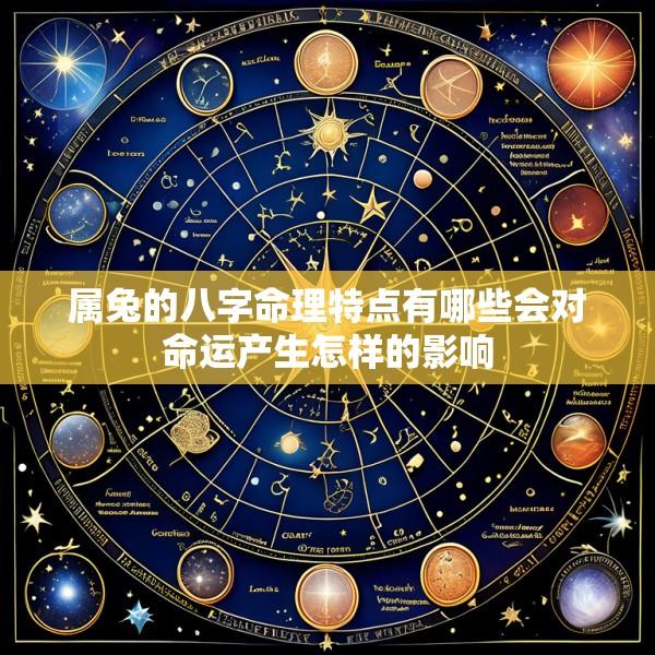 属兔的八字命理特点有哪些会对命运产生怎样的影响