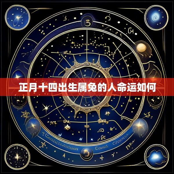 正月十四出生属兔的人命运如何