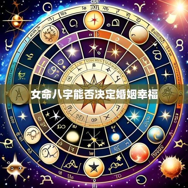 女命八字能否决定婚姻幸福