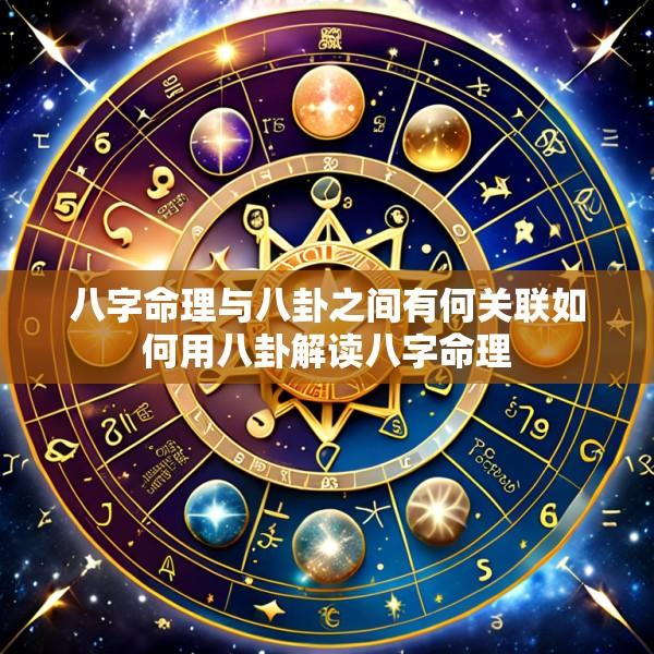 八字命理与八卦之间有何关联如何用八卦解读八字命理