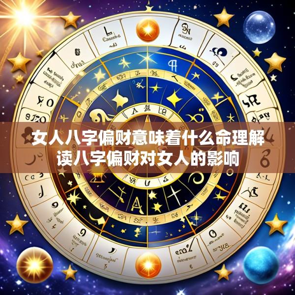 女人八字偏财意味着什么命理解读八字偏财对女人的影响