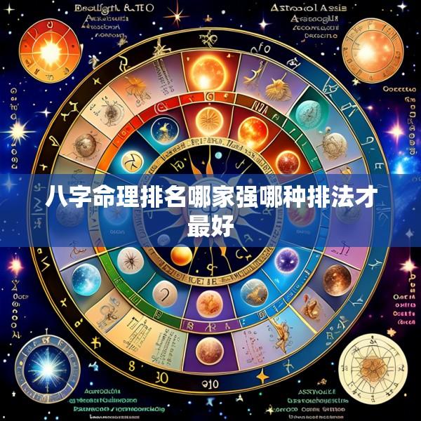八字命理排名哪家强哪种排法才最好