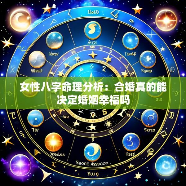 女性八字命理分析：合婚真的能决定婚姻幸福吗