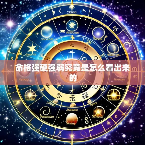 命格强硬强弱究竟是怎么看出来的