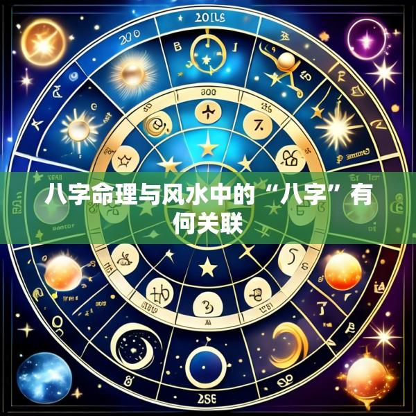 八字命理与风水中的“八字”有何关联