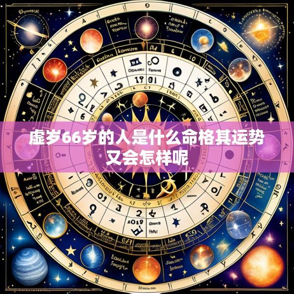 虚岁66岁的人是什么命格其运势又会怎样呢