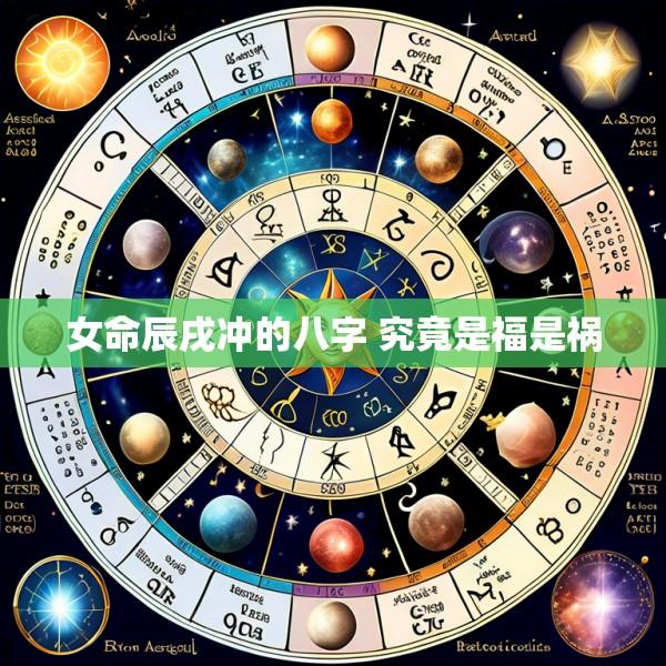 女命辰戌冲的八字 究竟是福是祸